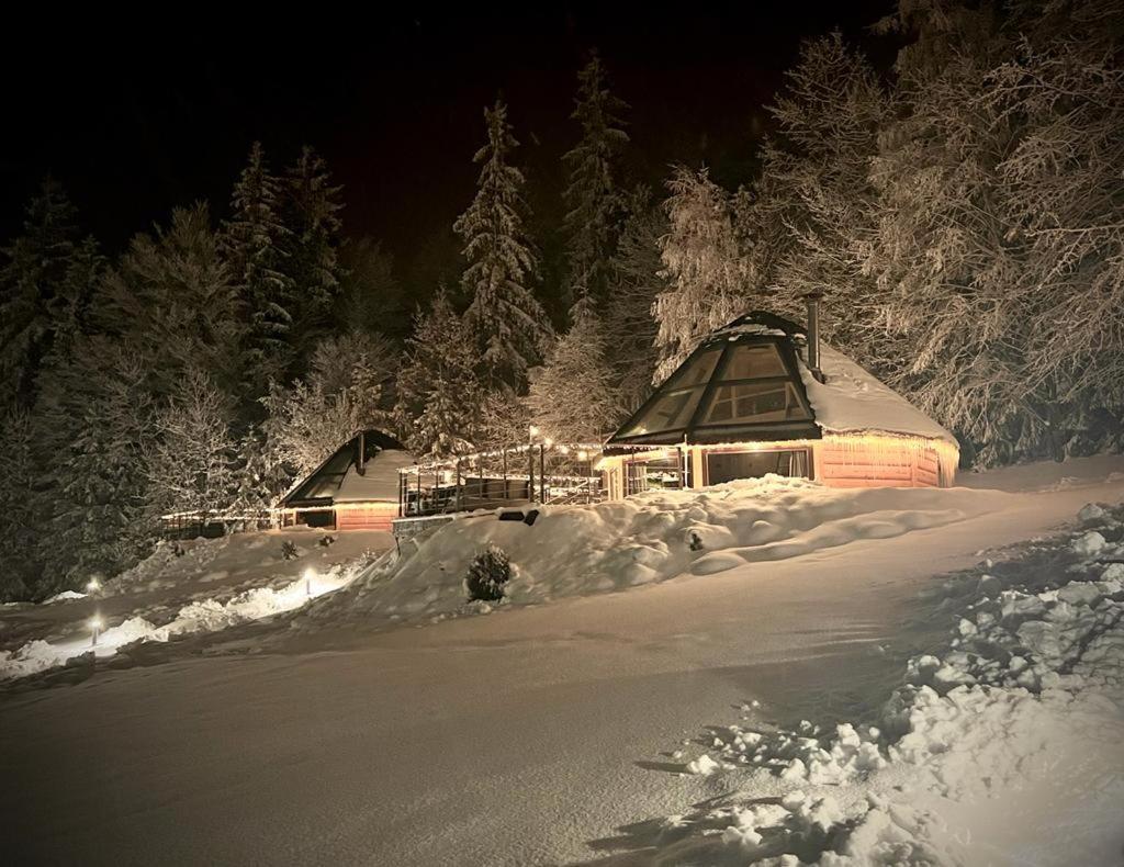 Osada Poli Koniakow - Panoramiczny Domek Nr 5 Z Prywatna Balia I Hydromasazem Kültér fotó