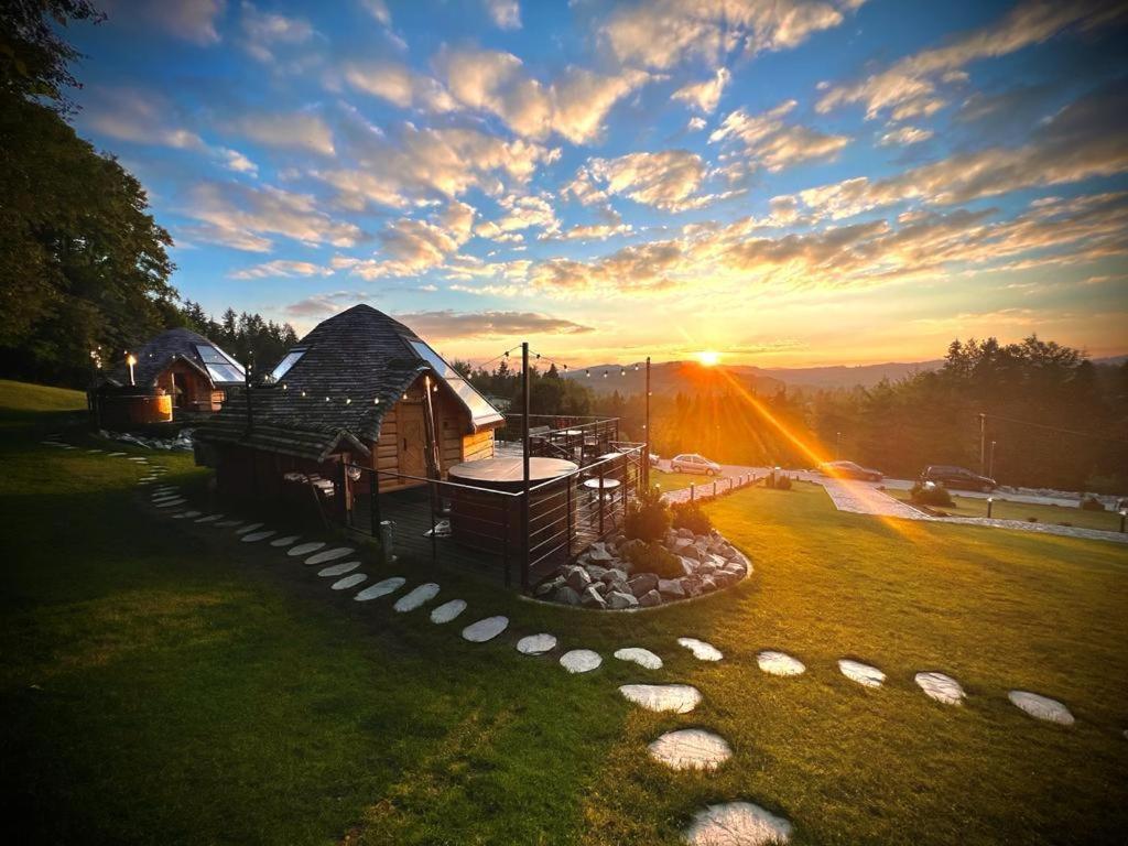 Osada Poli Koniakow - Panoramiczny Domek Nr 5 Z Prywatna Balia I Hydromasazem Kültér fotó